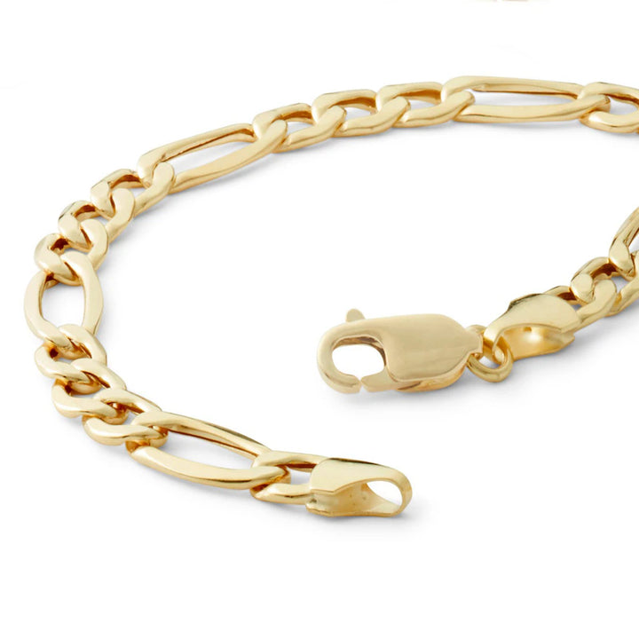 SOLID FIGARO BRACELETS 10K / 14K GOLD