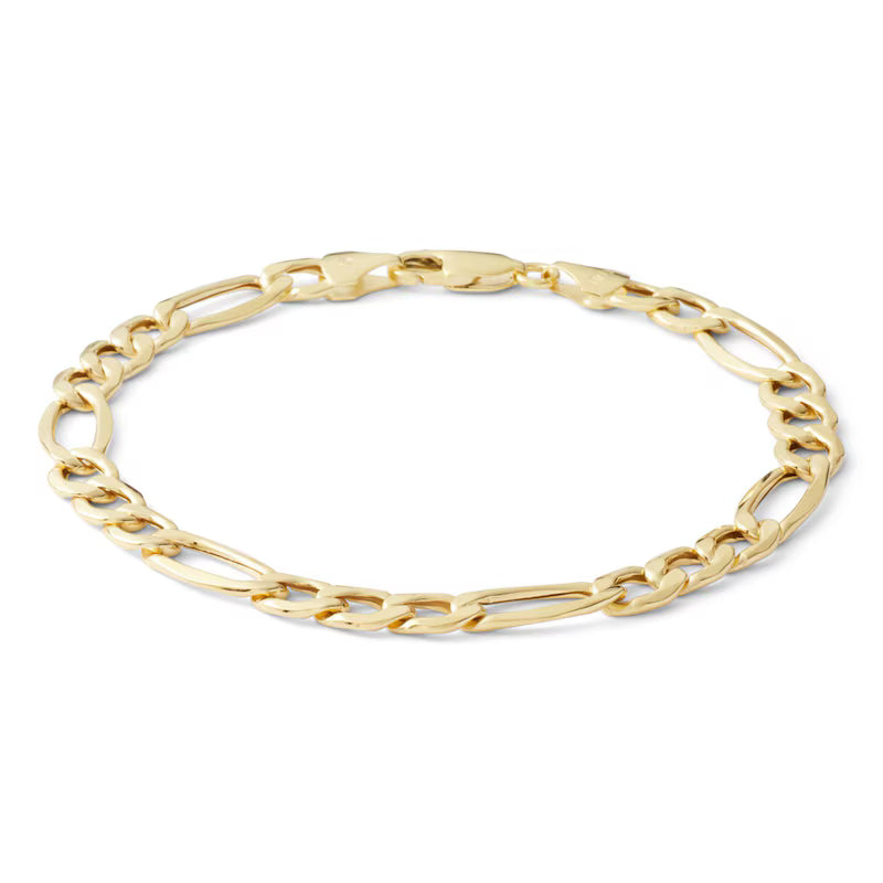 SOLID FIGARO BRACELETS 10K / 14K GOLD