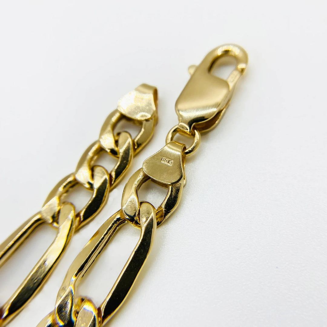 SOLID FIGARO BRACELETS 10K / 14K GOLD