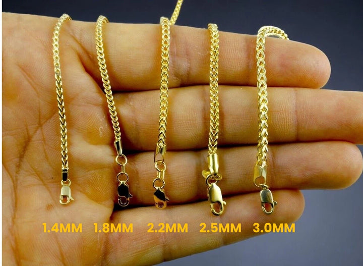 SEMI SOLID FRANCO BRACELETS 10K / 14K Gold