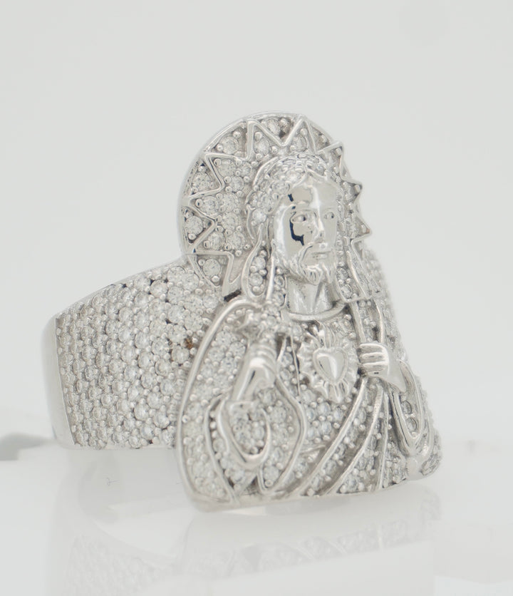 925 SILVER MOISSANITE 2.12ctw RING