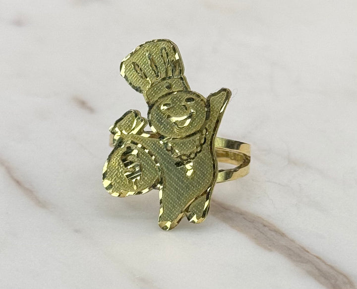 10K GOLD PILLSBURY RING