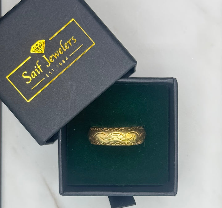10K GOLD CZ SAINT JUDE RING