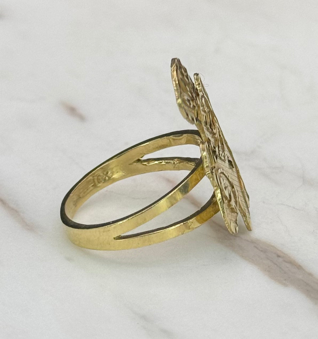 10K GOLD PILLSBURY RING