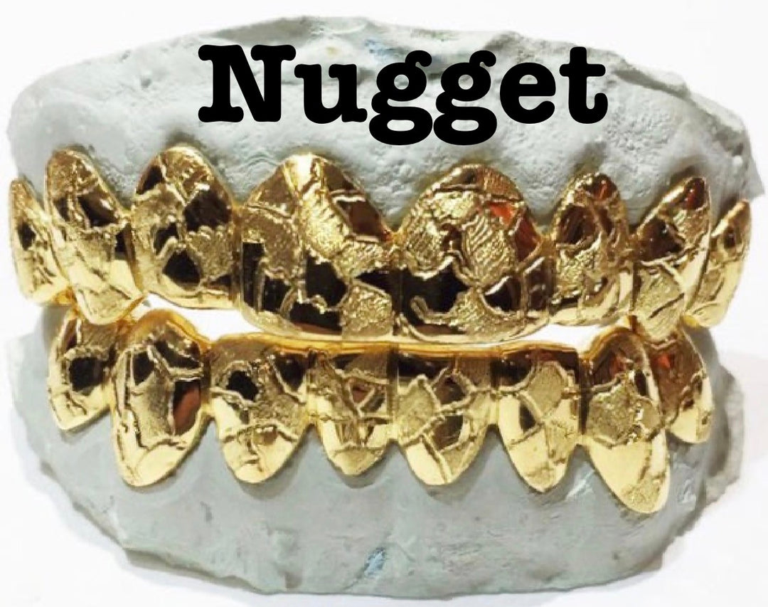 LABOR DAY SALE - 10K SOLID GOLD GRILLZ