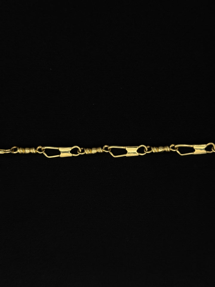 14K GOLD FISHERMEN BRACELET