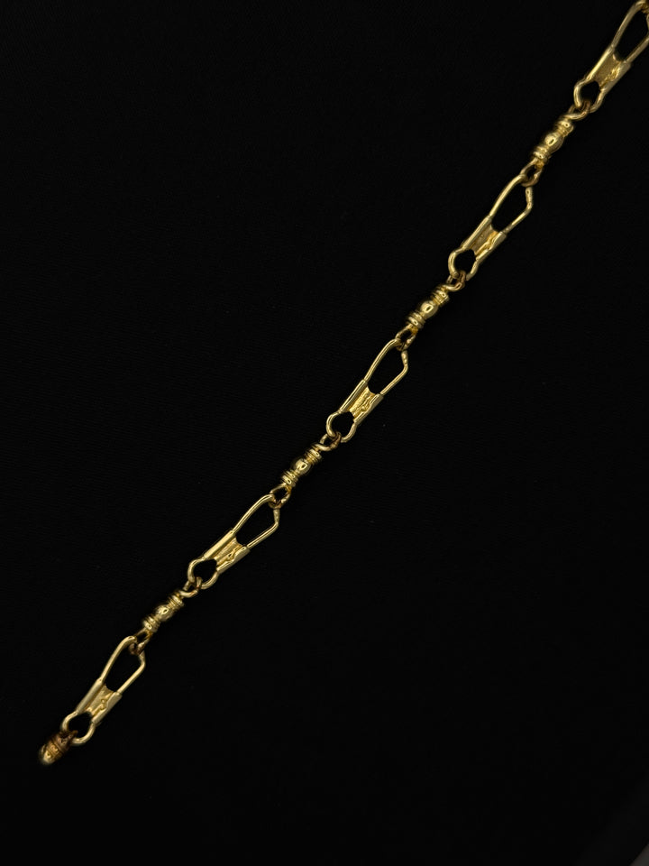 14K GOLD FISHERMEN BRACELET