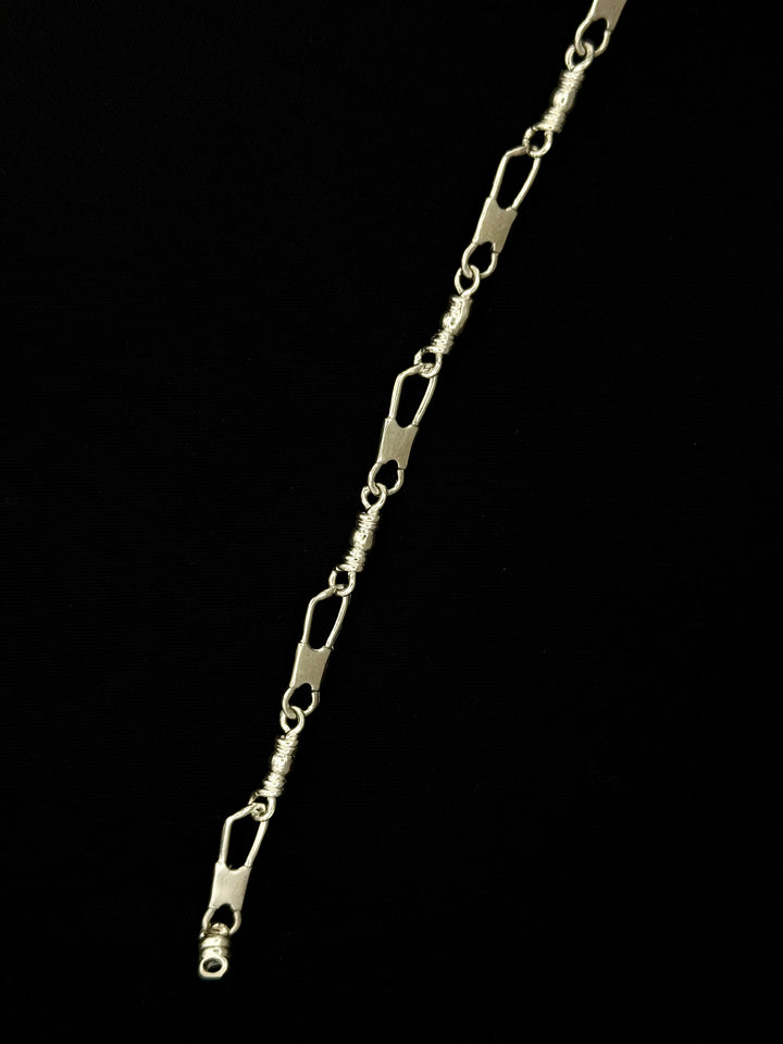 925 SILVER FISHERMEN BRACELET