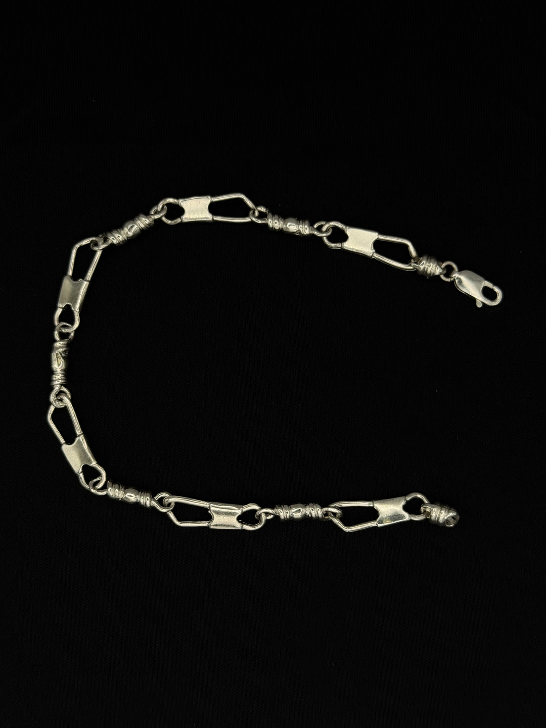 925 SILVER FISHERMEN BRACELET