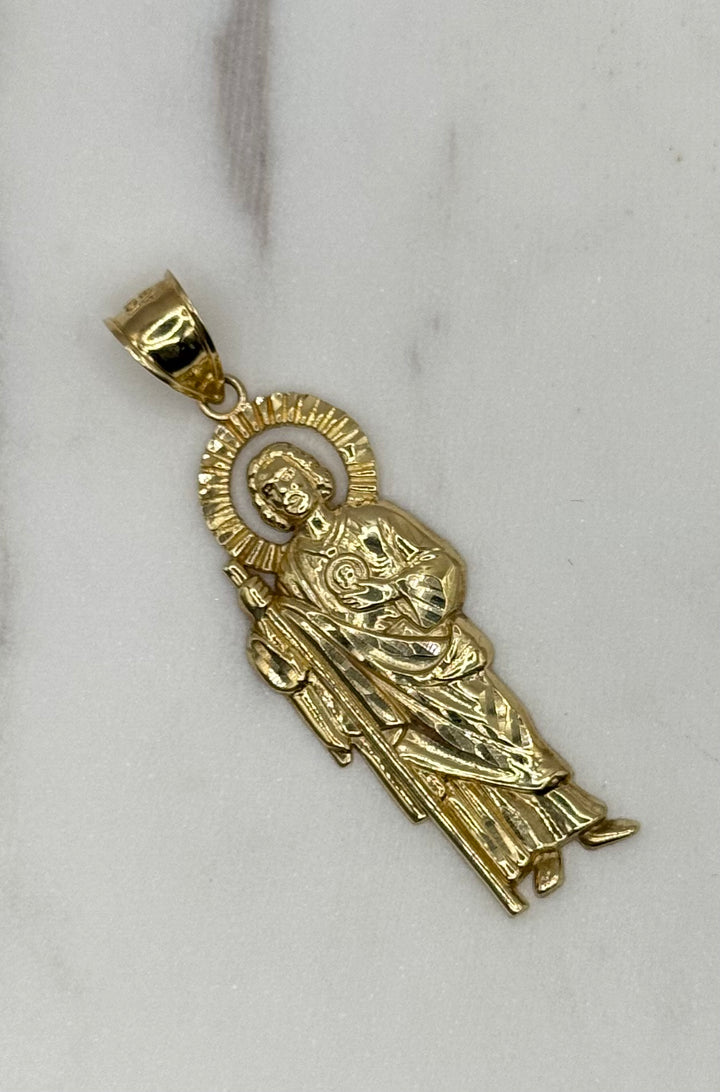 10K GOLD SAINT JUDE PENDANT
