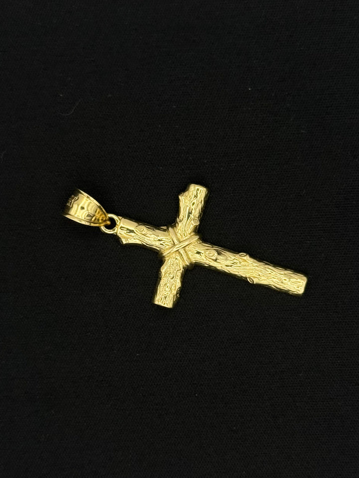 10K GOLD FANCY CROSS PENDANT