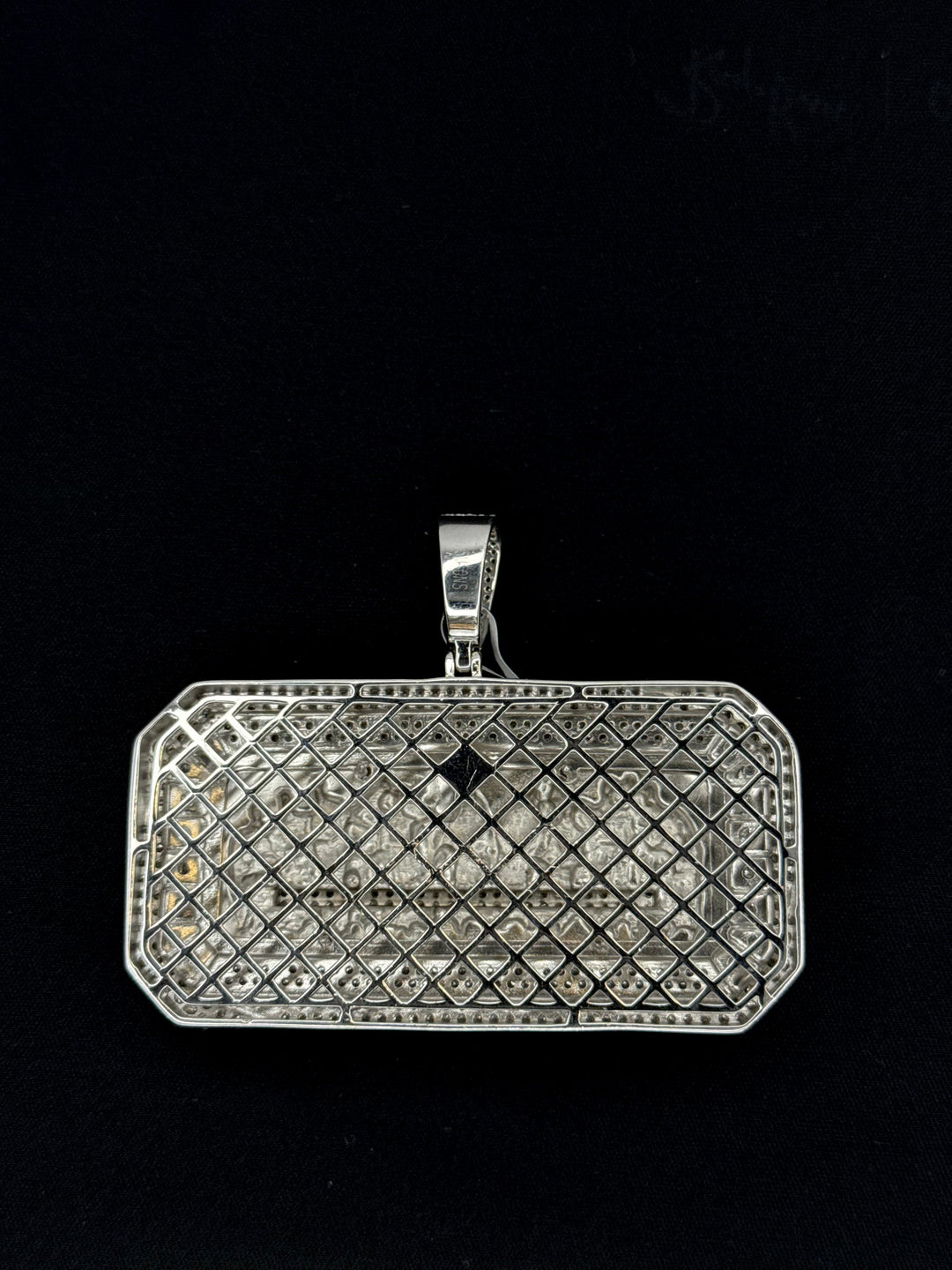 925 SILVER MOISSANITE LAST SUPPER PENDANT