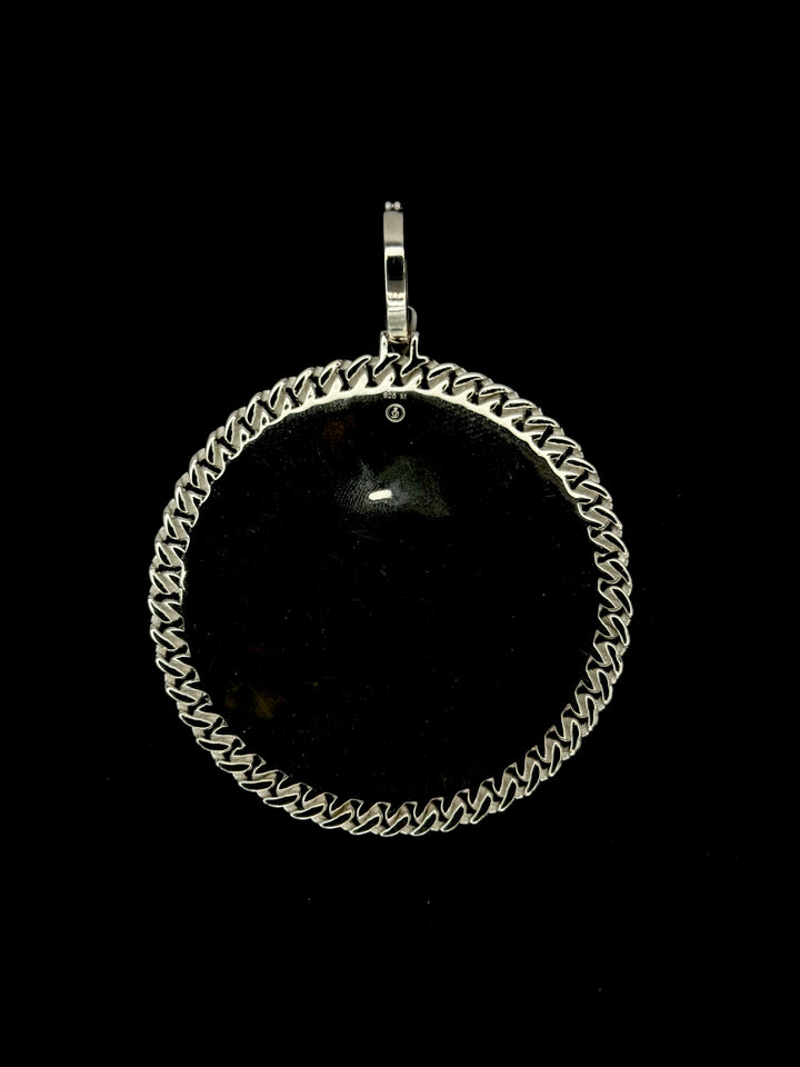 925 SILVER MOISSANITE MEMORY PENDANTS