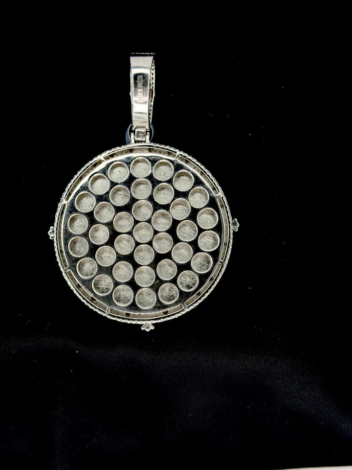 925 SILVER MOISSANITE MEMORY PENDANTS