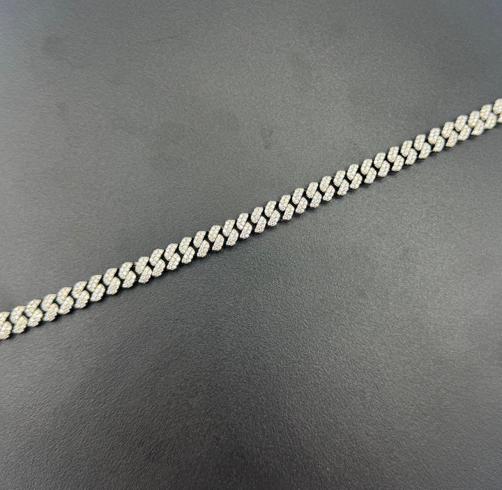 925 SILVER MOISSANITE MIAMI CUBAN NECKLACE