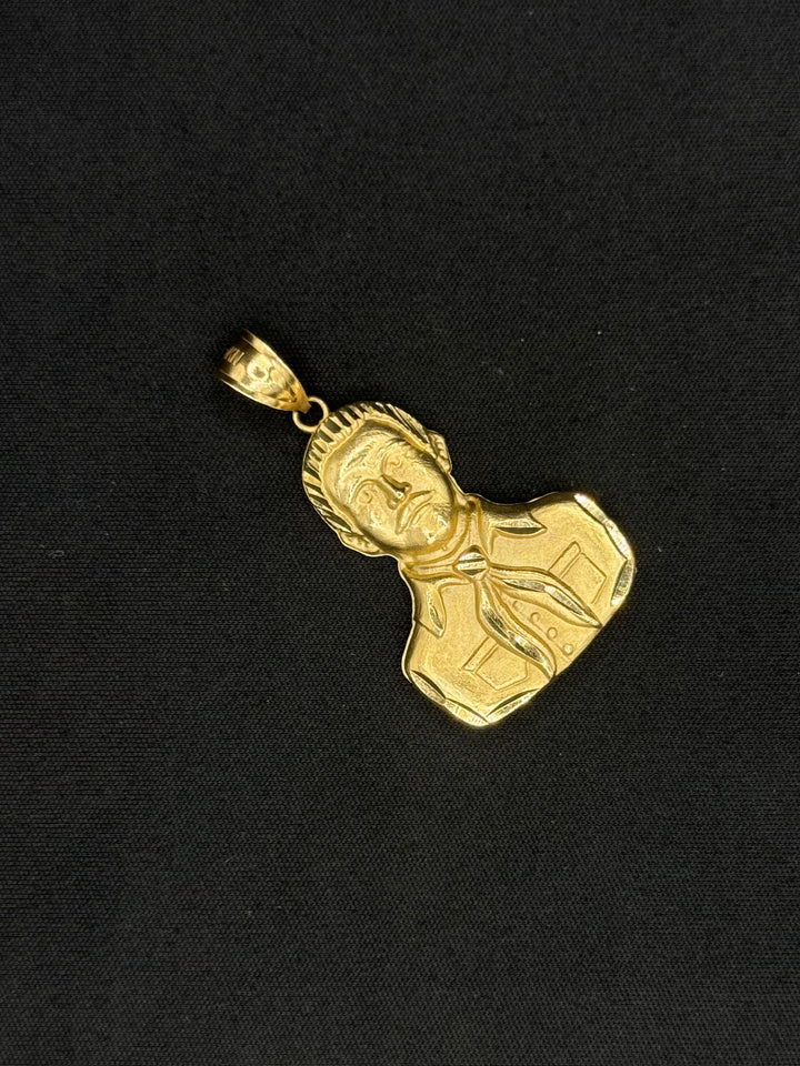 10K GOLD DIA CUT MALVERDE PENDANT