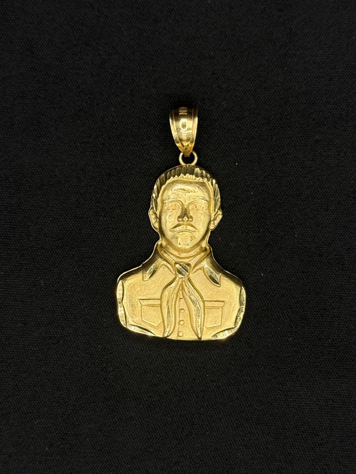 10K GOLD DIA CUT MALVERDE PENDANT