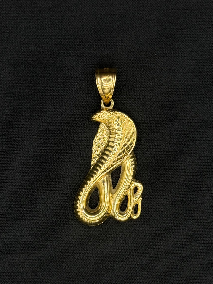 10K GOLD SNAKE PENDANT