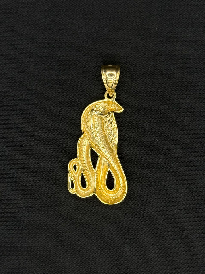 10K GOLD SNAKE PENDANT