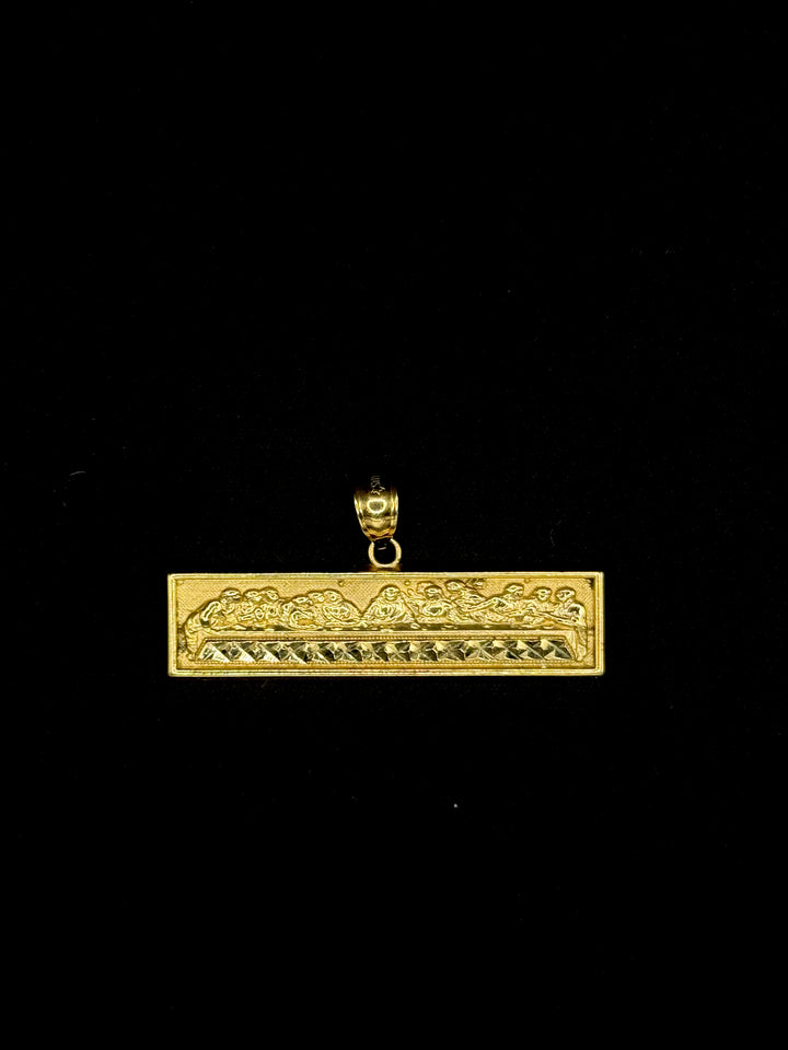 10K GOLD LAST SUPPER PENDANT