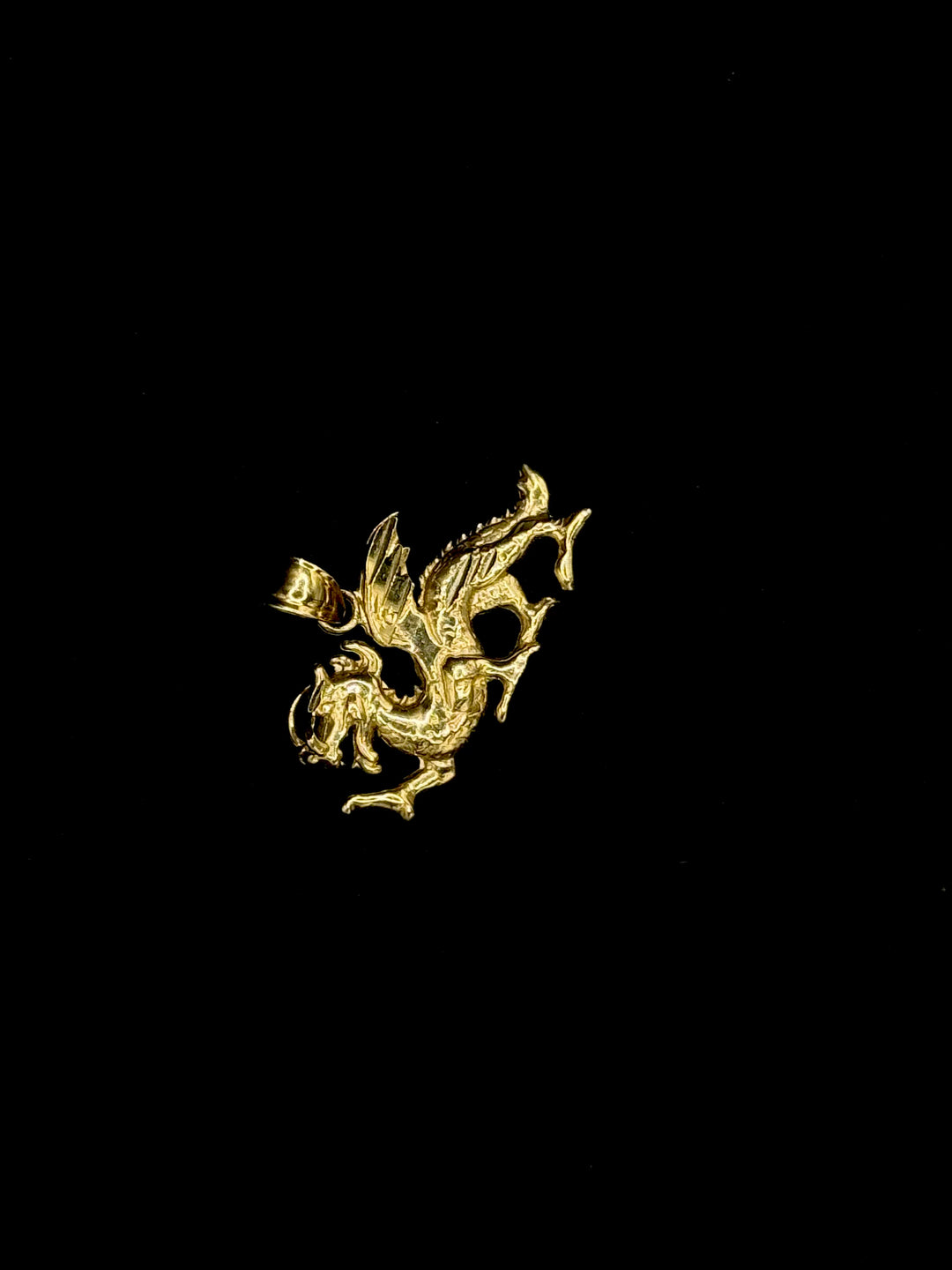 10K GOLD DRAGON PENDANT