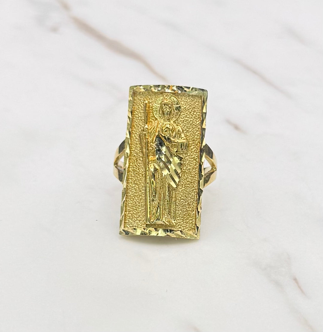 10K GOLD SAINT JUDE RING