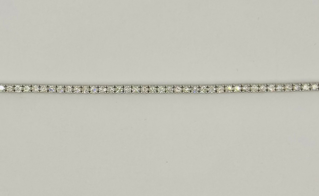14K GOLD WITH DIAMOND TENNIS BRACELET
