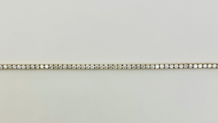 14K GOLD WITH DIAMONDS TENNIS BRACELET