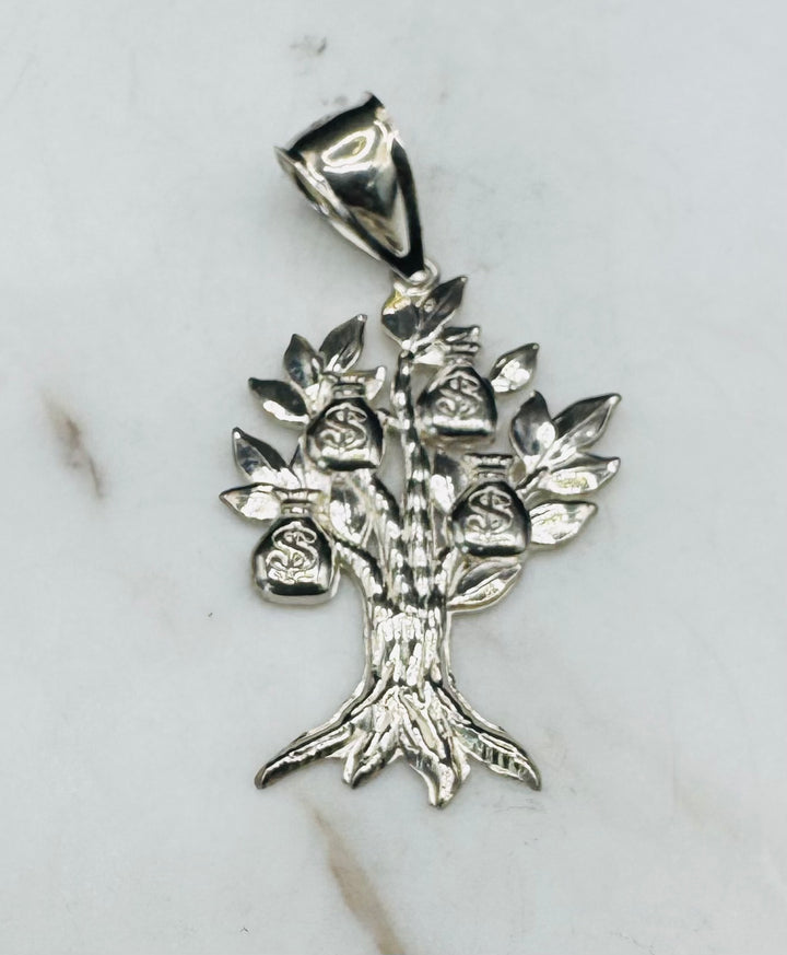 925 SILVER MONEY TREE PENDANT