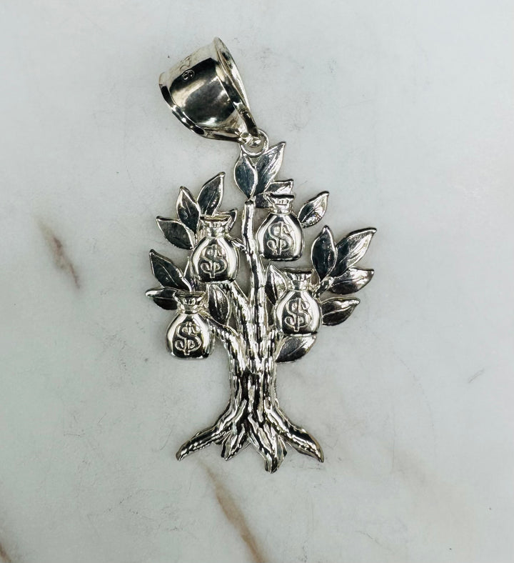 925 SILVER MONEY TREE PENDANT