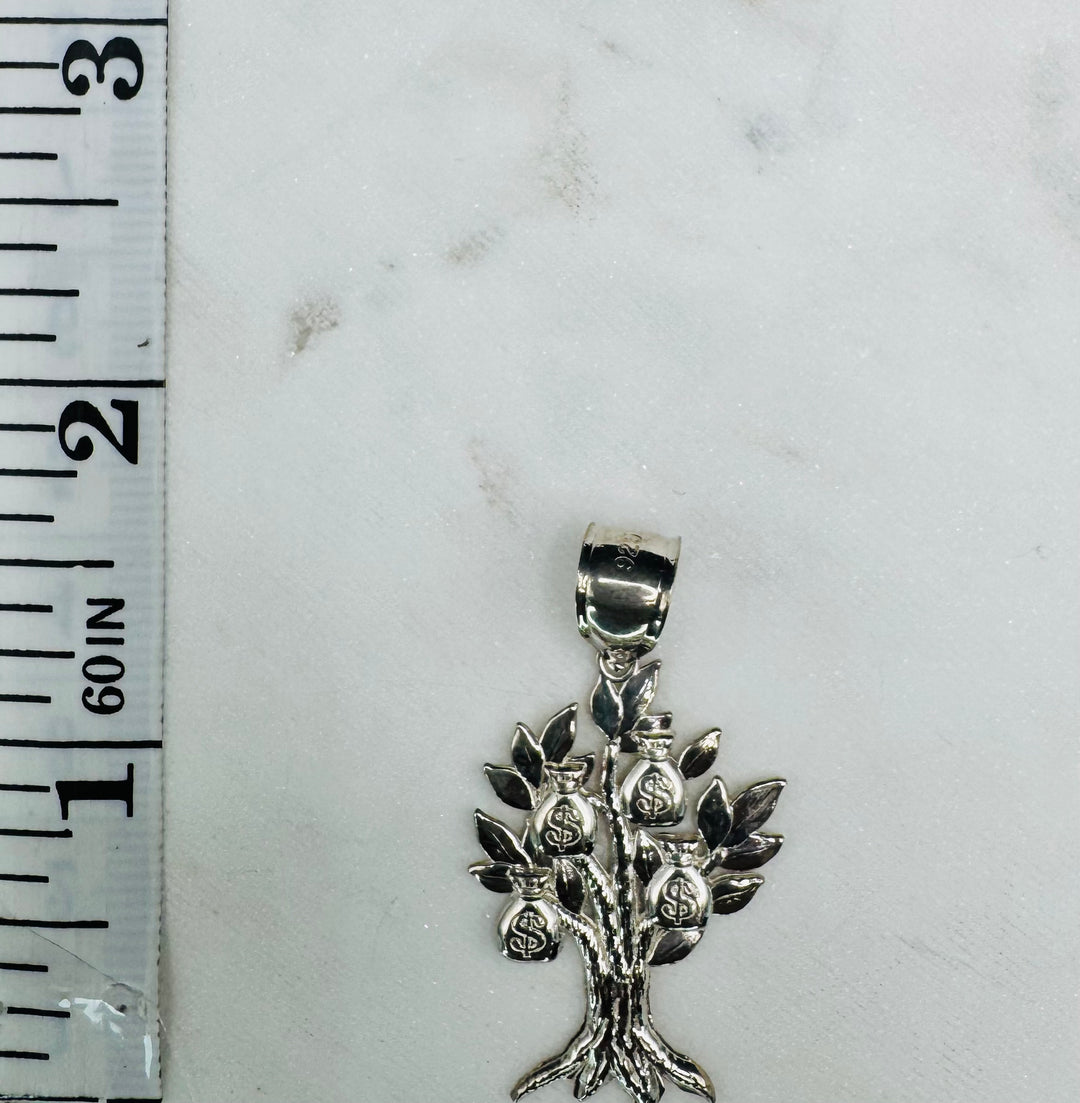 925 SILVER MONEY TREE PENDANT