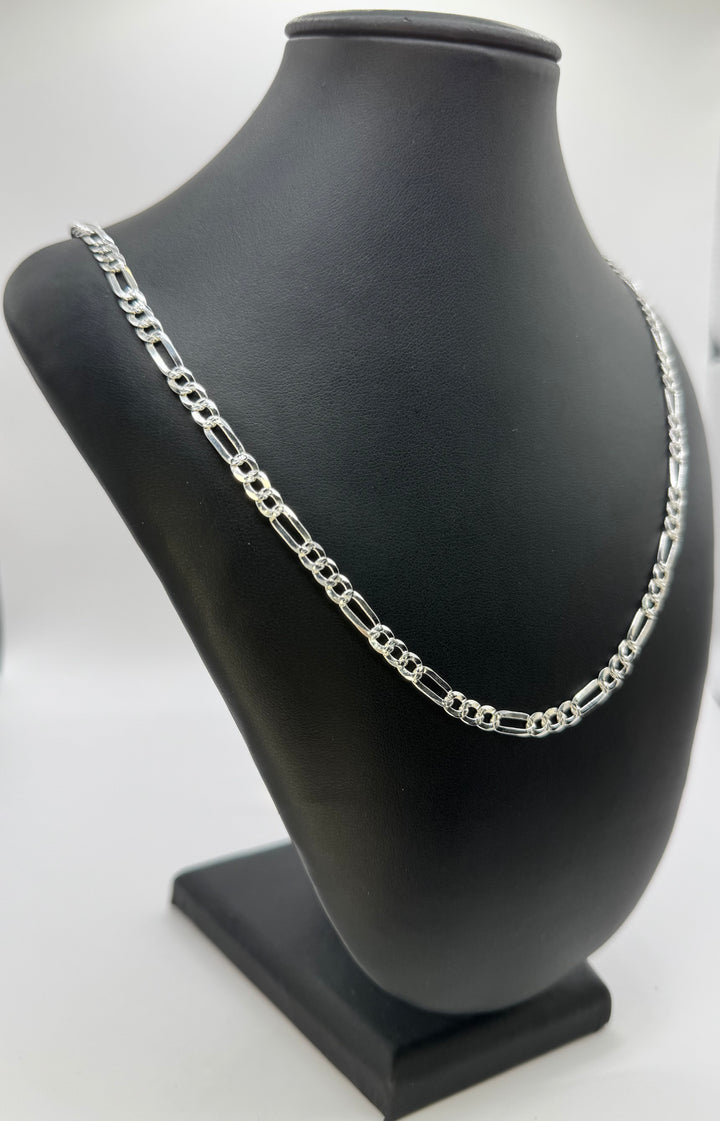 925 STERLING SILVER FIGARO CHAIN