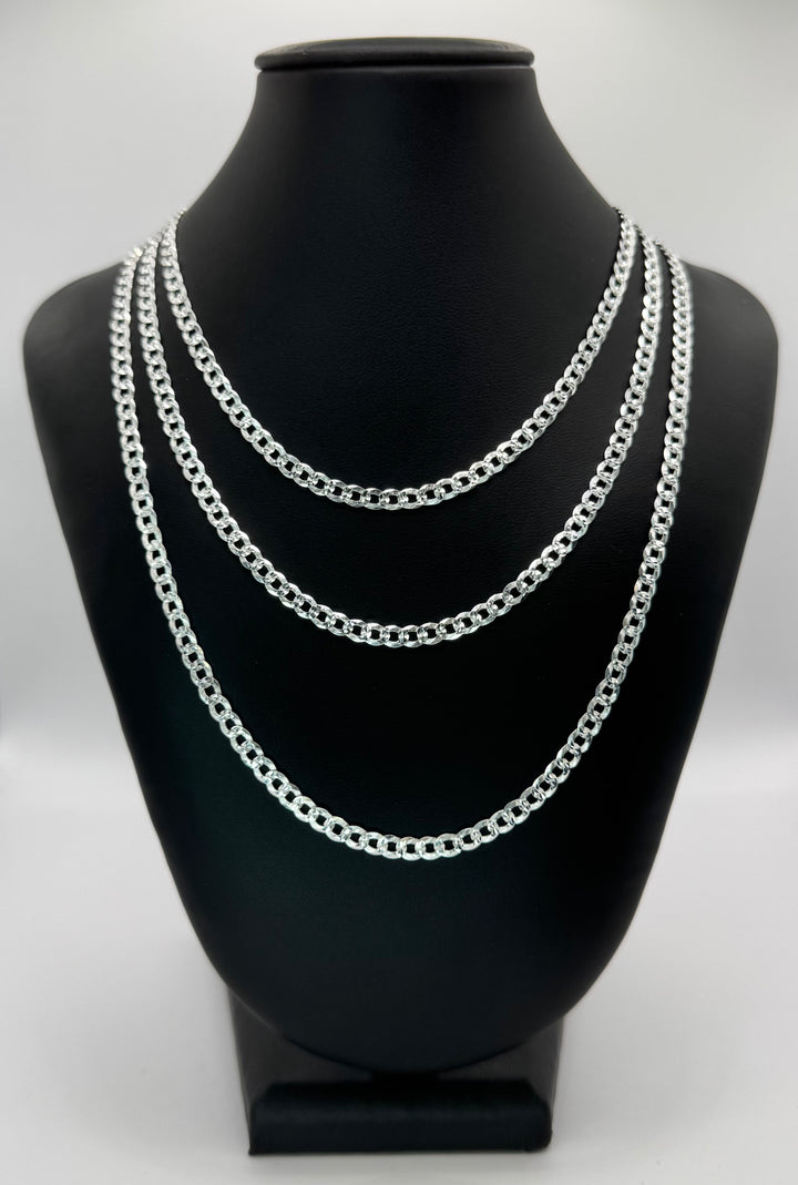 925 STERLING SILVER CUBAN CHAIN