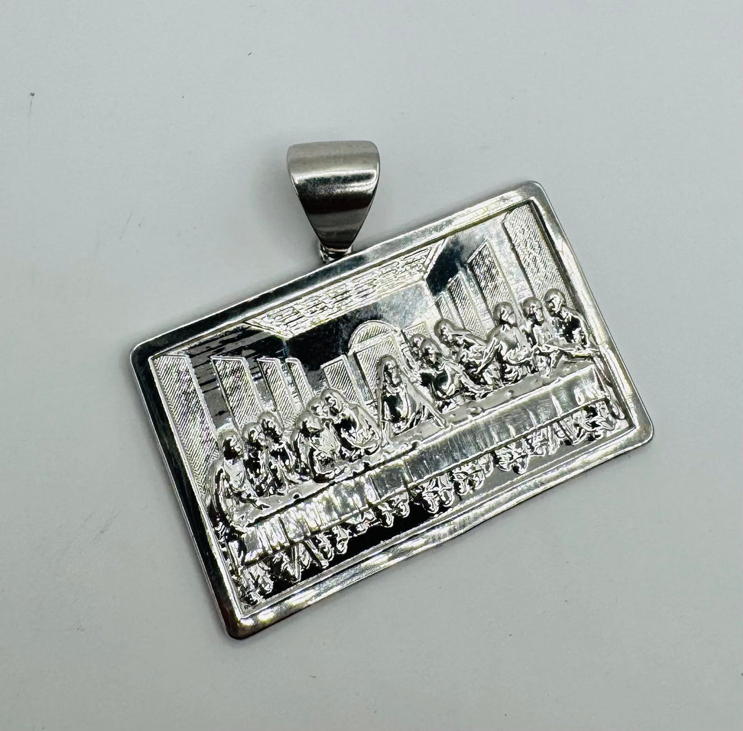 925 STERLING SILVER LAST SUPPER PENDANT