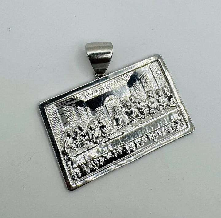 925 STERLING SILVER LAST SUPPER PENDANT