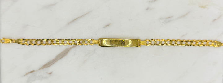 10K ID CUBAN BRACELET
