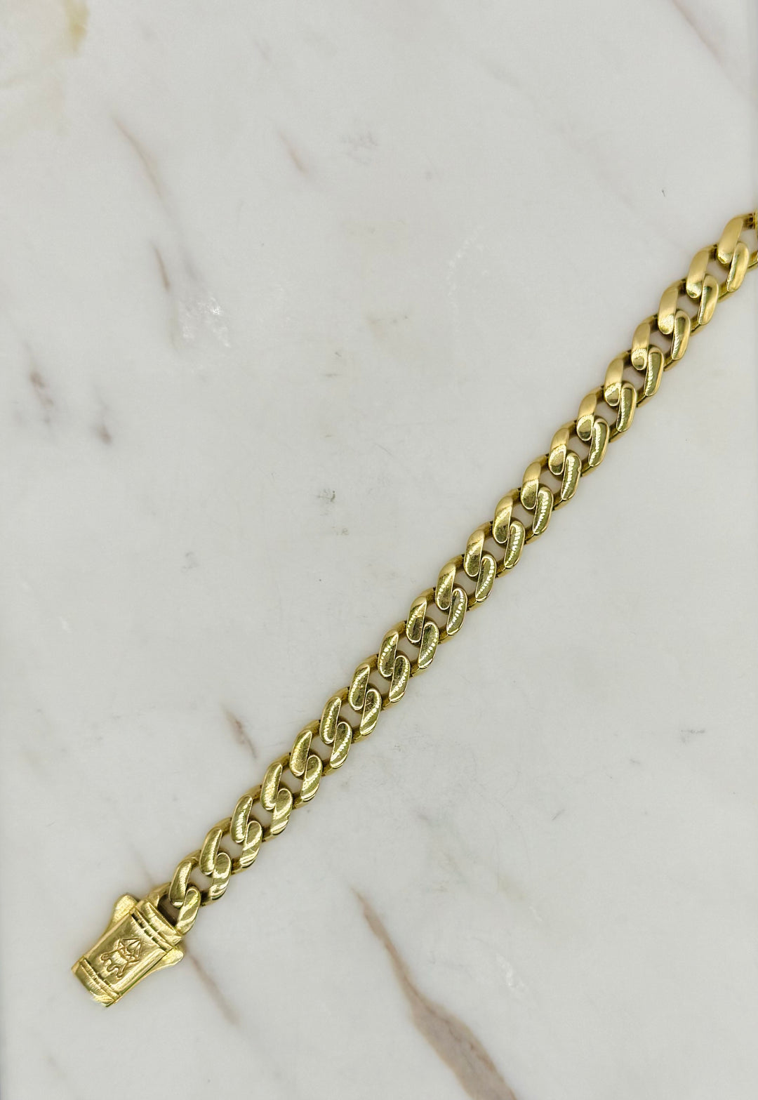 10K Y/G MIAMI CUBAN BRACELET