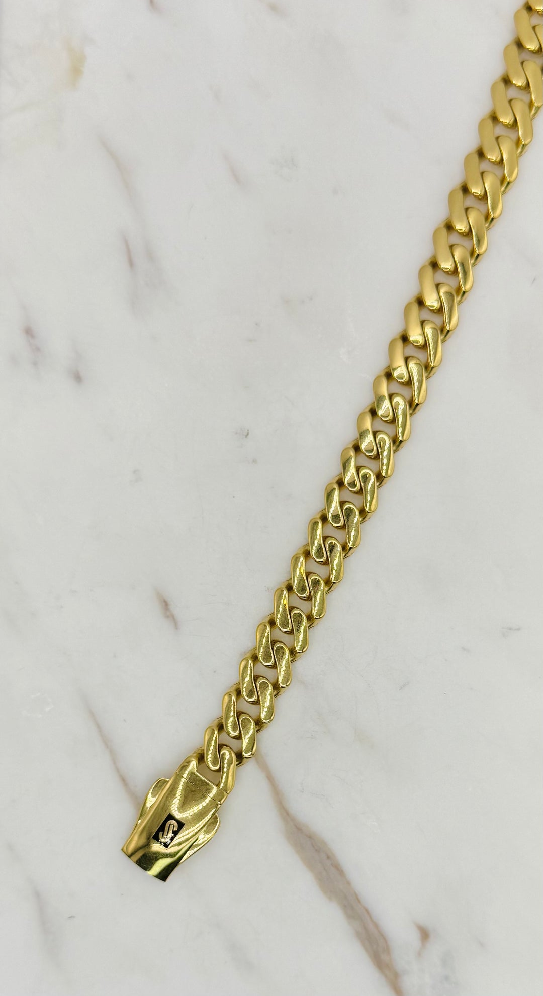 10K Y/G MONACO BRACELET