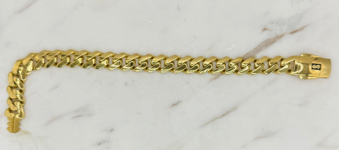 10K MONACO BRACELET
