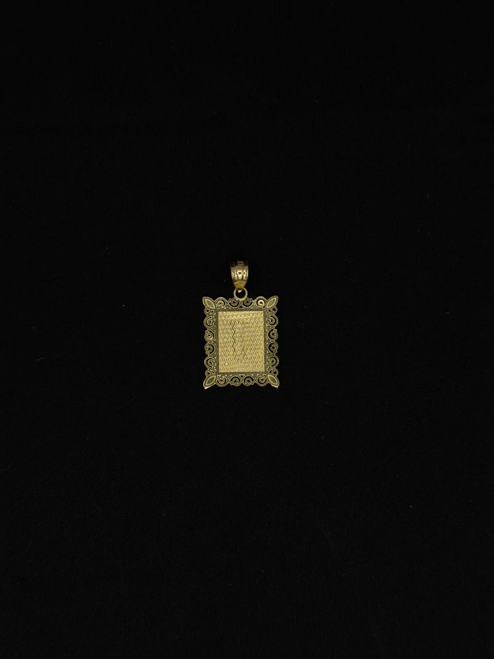 10K GOLD J INITIAL PENDANT