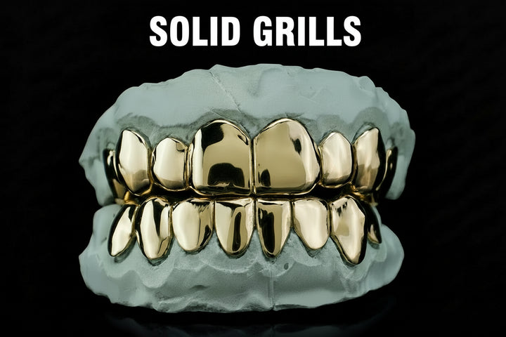 LABOR DAY SALE - 10K SOLID GOLD GRILLZ