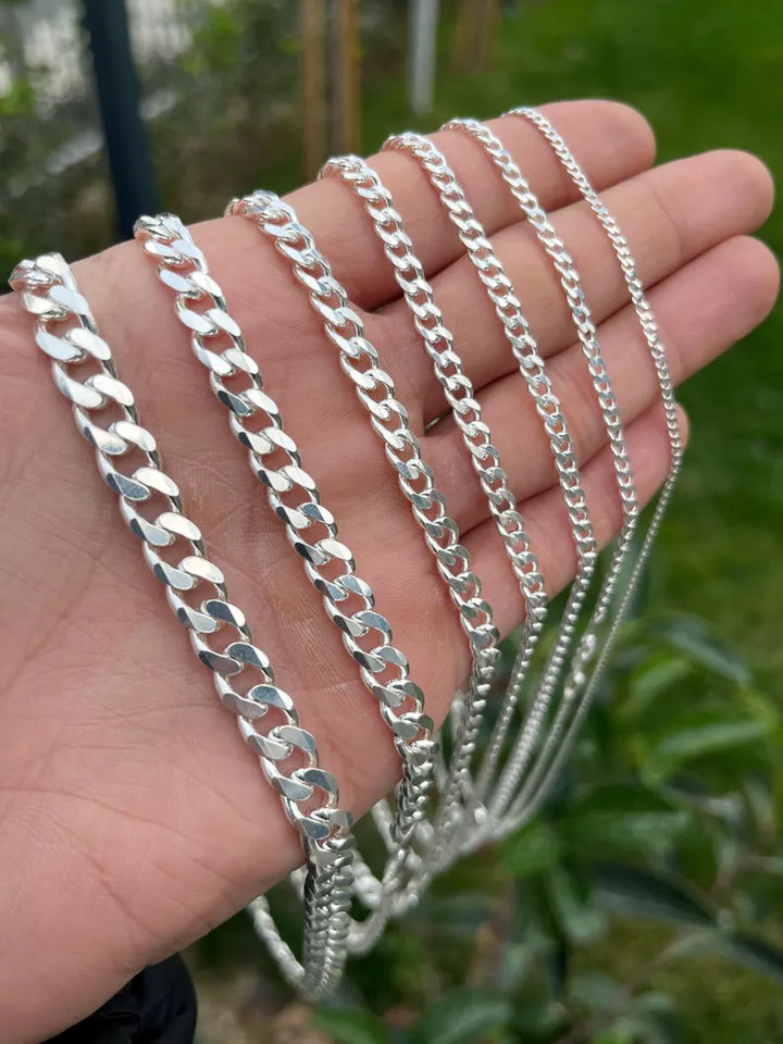 925 STERLING SILVER CUBAN CHAIN