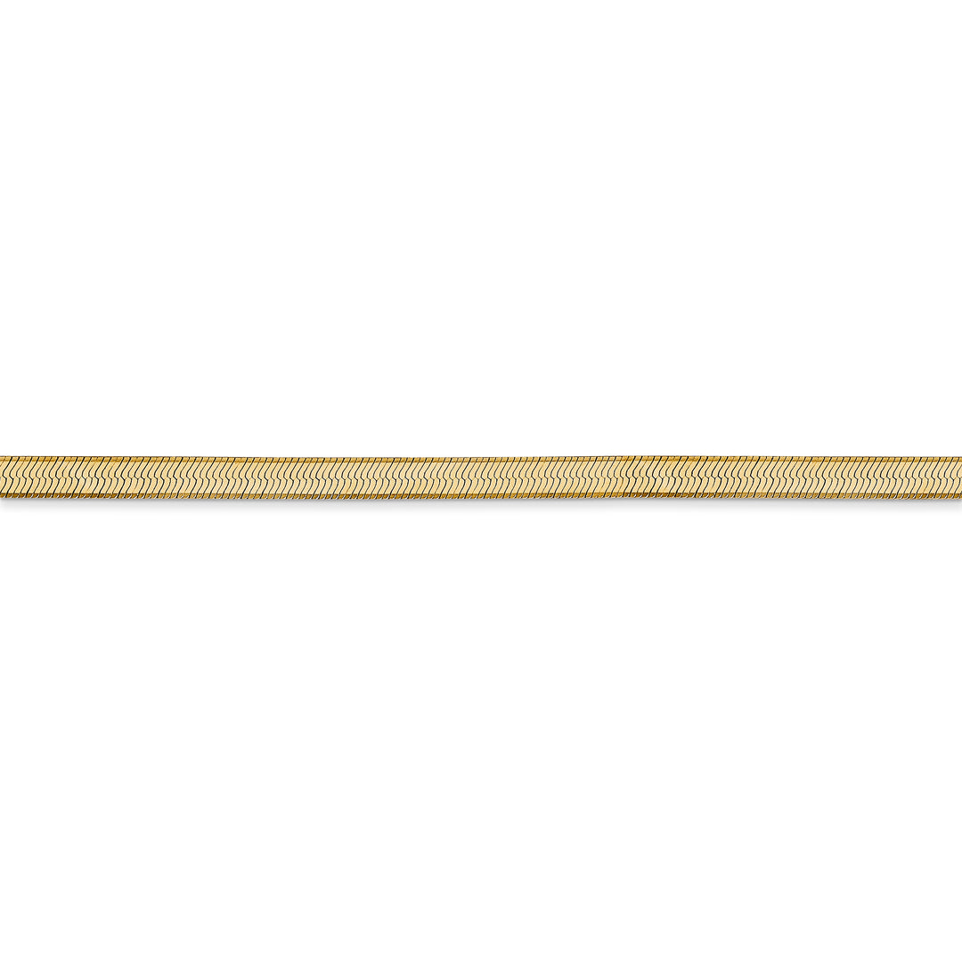 14k 3mm Silky Herringbone Chain