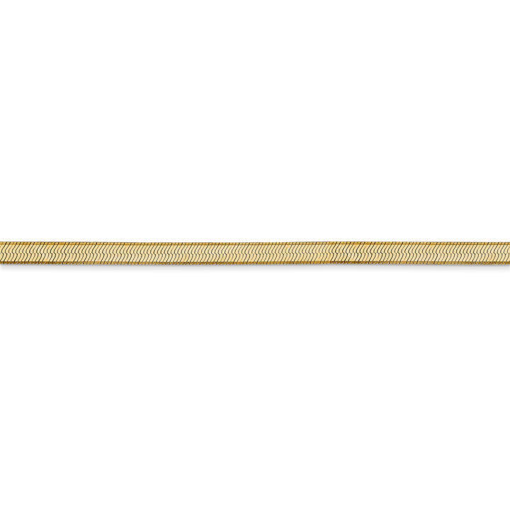 14k 3mm Silky Herringbone Chain