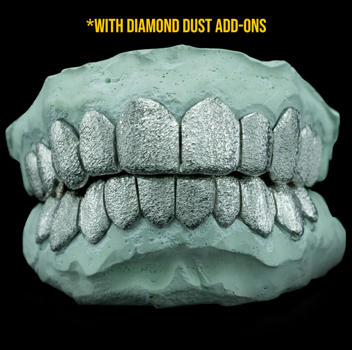 Solid Double Cap Gold Tooth Grillz