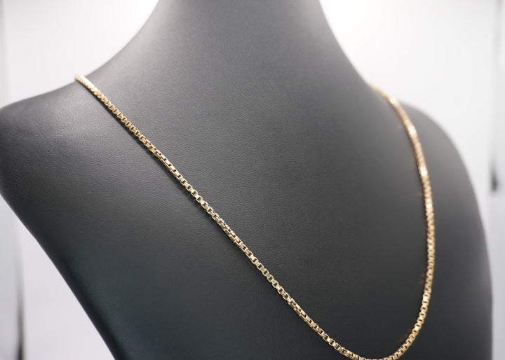 10K YELLOW GOLD BOX CHAIN