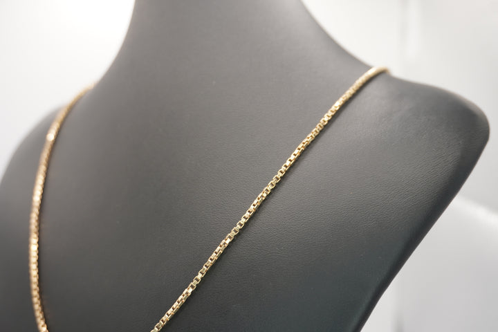 10K YELLOW GOLD BOX CHAIN