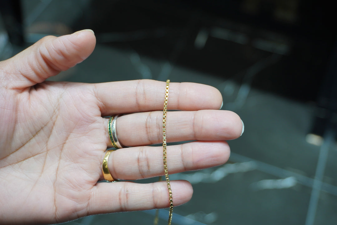 10K YELLOW GOLD BOX CHAIN