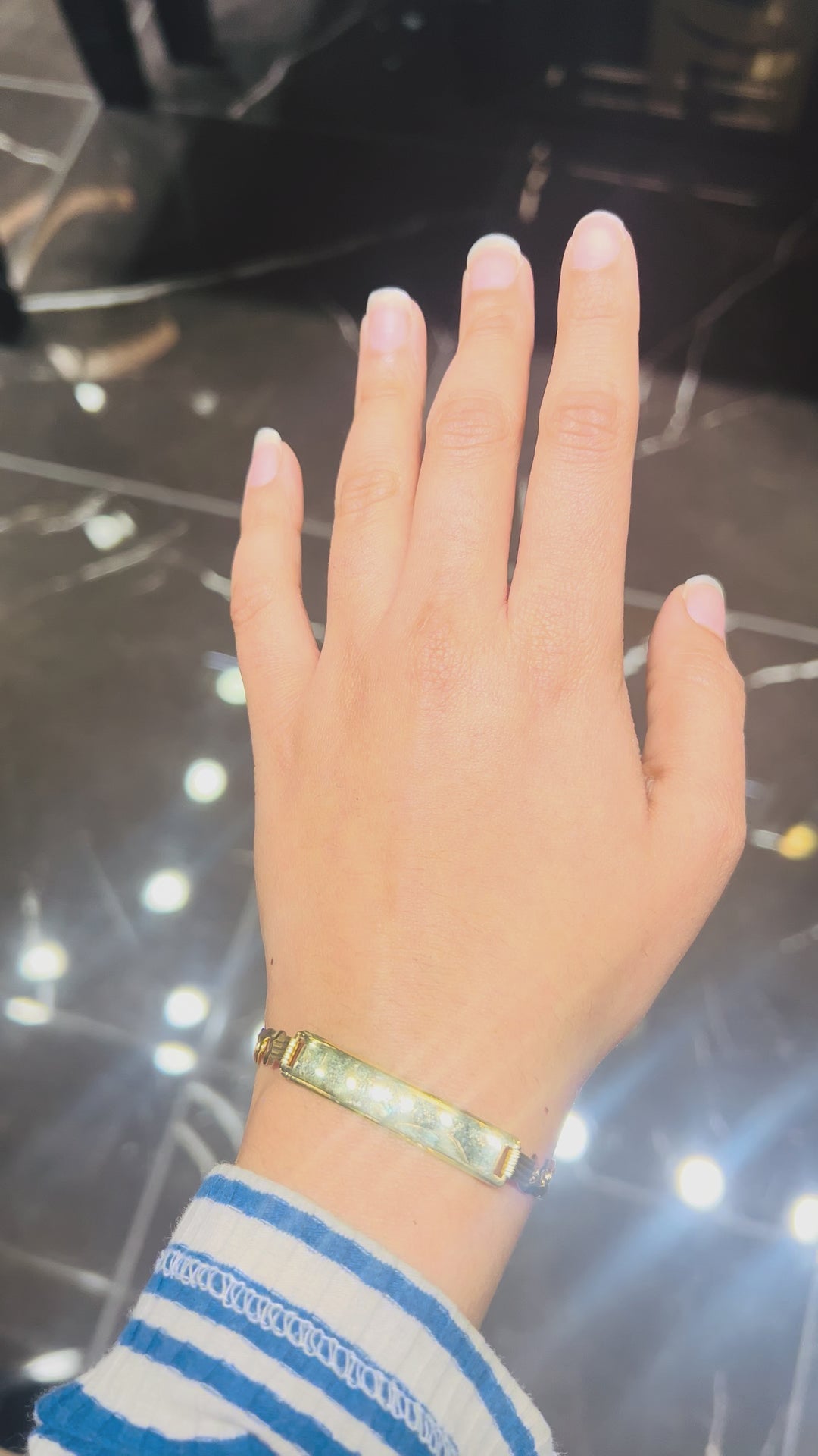 10K ID CUBAN BRACELET