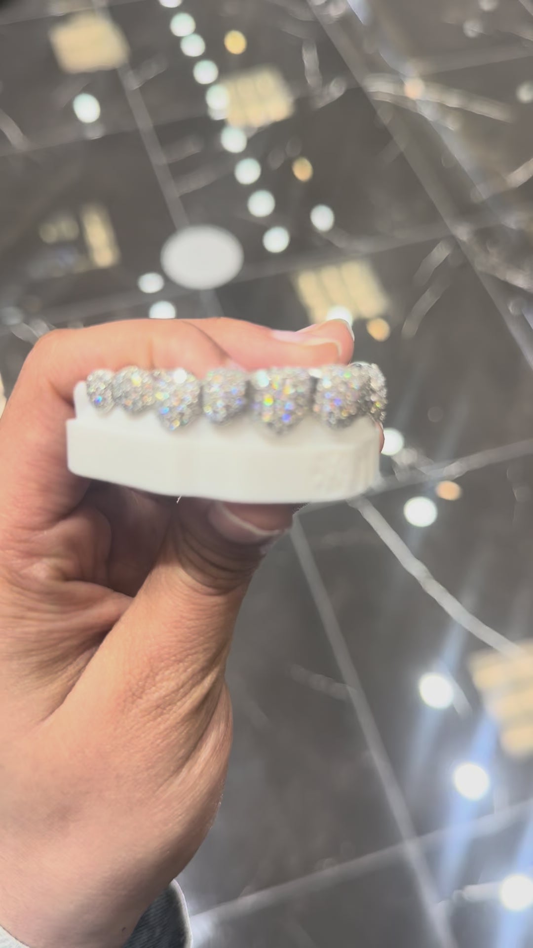SALE SALE MOISSANITE  GRILLZ .
